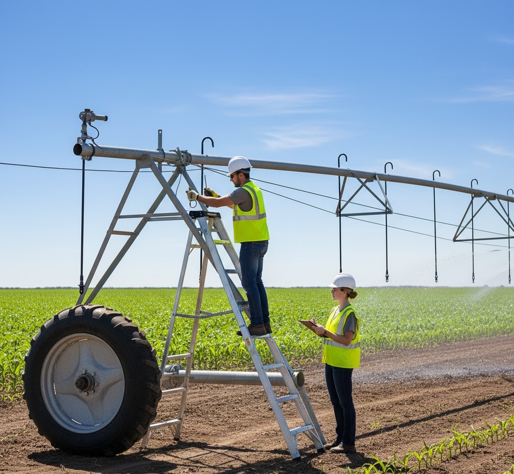 Mantenimiento y Ajuste de Aspersores